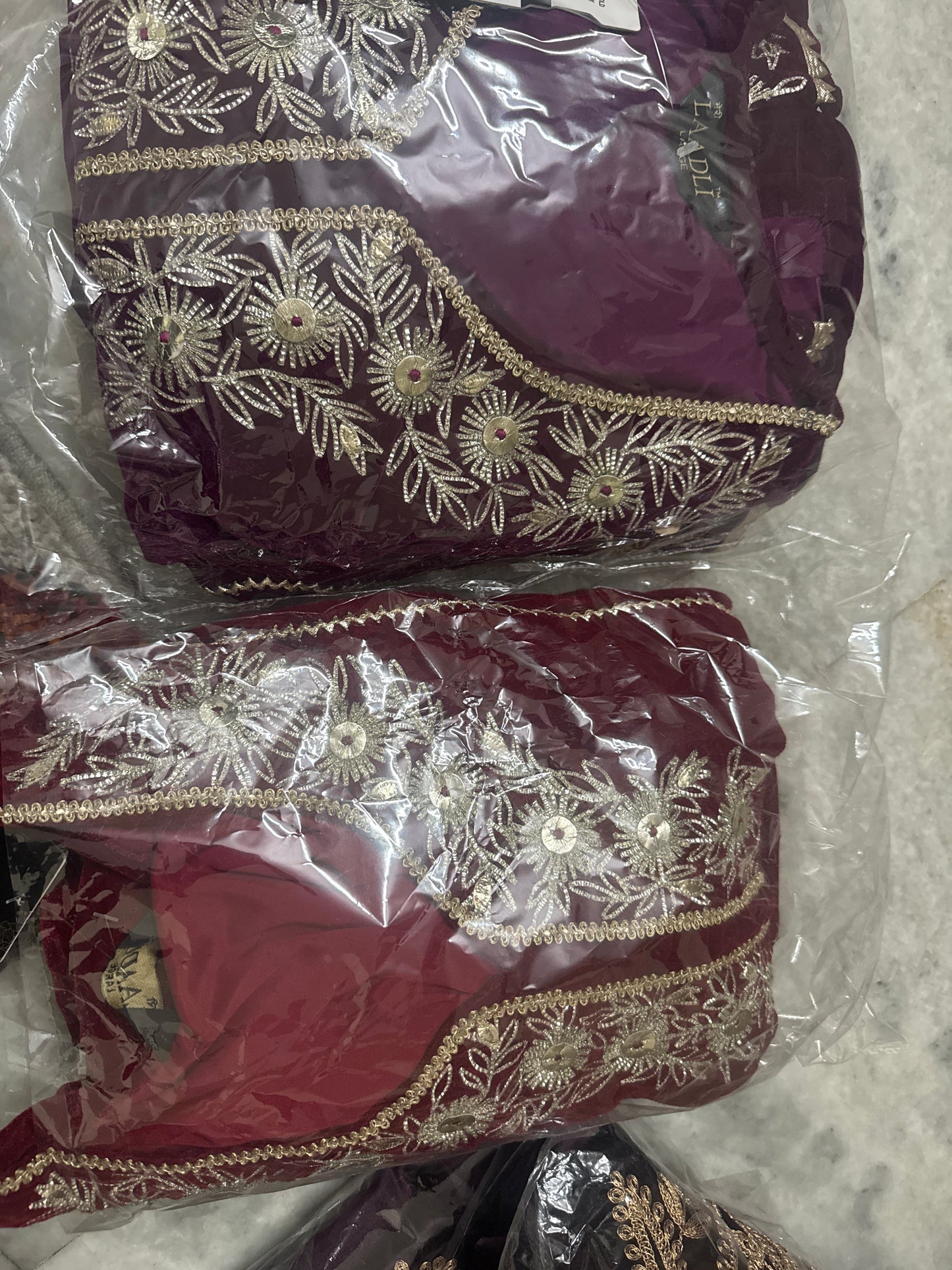 Golden Lace Cord Set